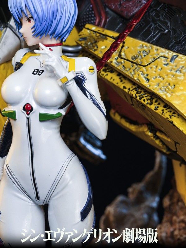 Imagination Studio EVA Asuka & Ayanami Rei Hot Sexy 1/6 Statue